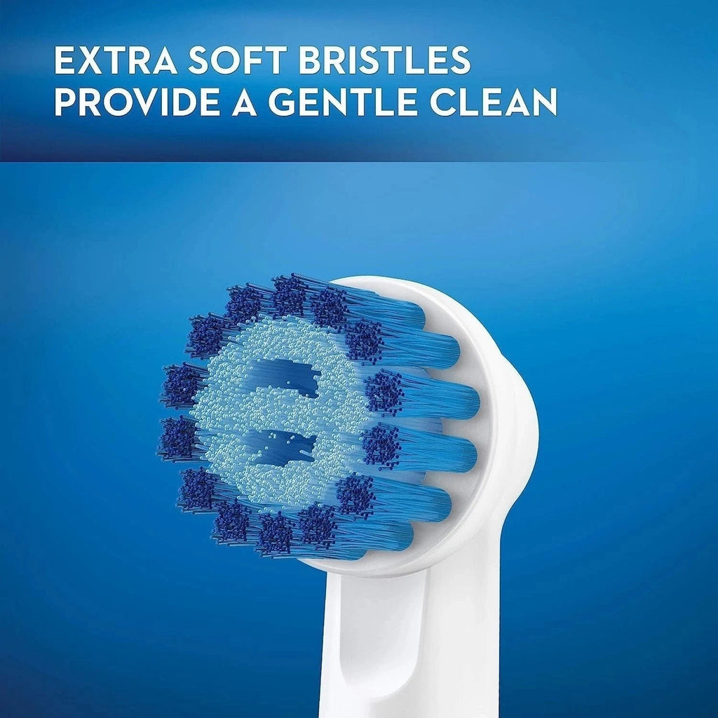 Oral-B Sensitive Gum Care Replacement Brush Heads - Bacterial Protection, 5 Pack