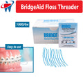 Dental Floss Threader for Bridges & Braces - 1000 Pack