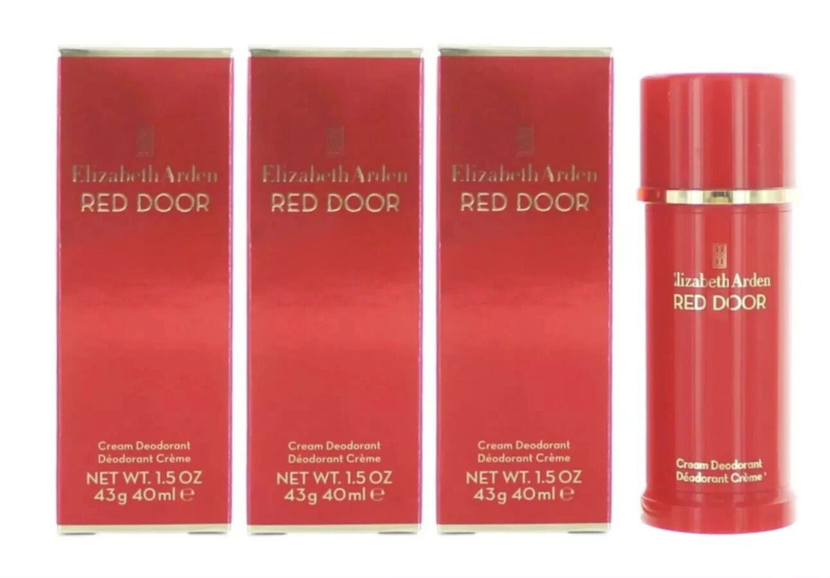 Pack of 3 Elizabeth Arden Red Door Women Deodorant 1.5 Oz