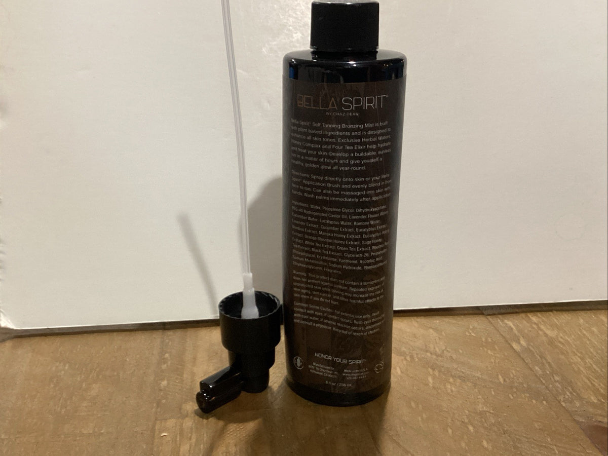 Self Tanning Bronzing Mist 8 oz No Spray - Natural Sun-Kissed Glow