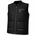 Premium Black Barber Vest - Professional Hairdresser Workwear