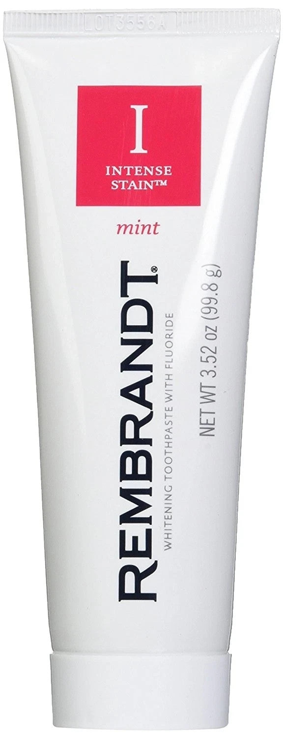 Rembrandt Intense Stain Whitening Toothpaste 2 Pack - Mint, 3.5 oz