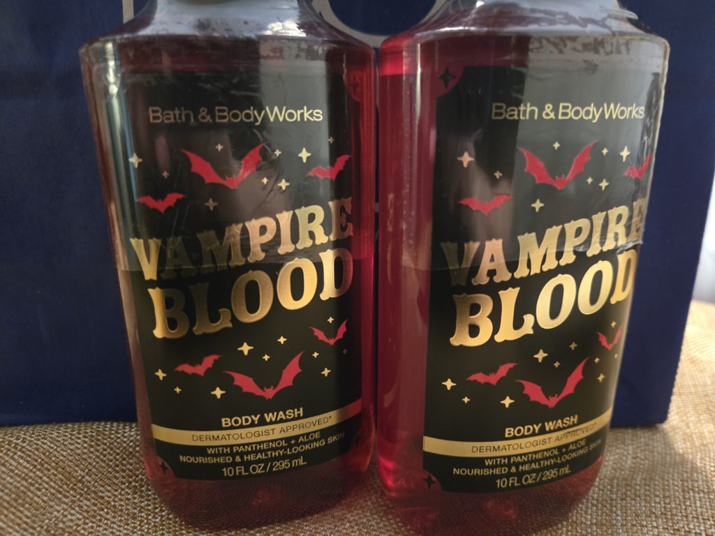 Vampire Blood Body Wash Gel - 10 fl oz Pack of 2, Bath & Body