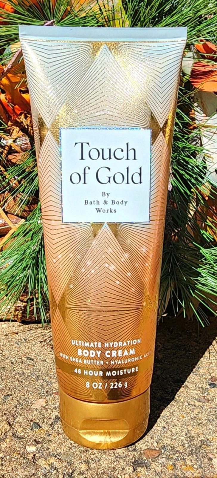 Holidays Touch of Gold Bath & Body Set - Fragrance Mist, Body Lotion, Body Wash, Body Cream