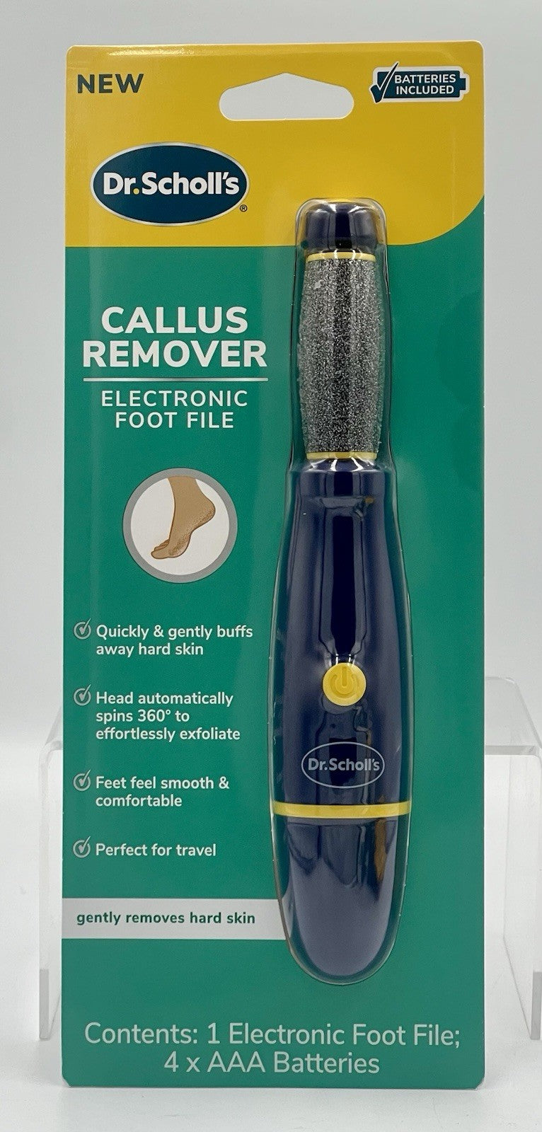 Electric Callus Remover for Feet - Dry, Cracked Heel Pedicure Tool