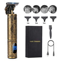 Men's Cordless Hair Clippers with Power Display and Guide Combs