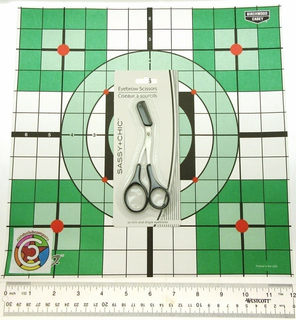 Eyebrow Scissors Grooming Tool for Precise Eyebrow Shaping