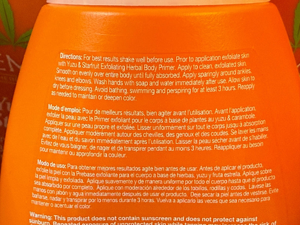 Hempz Yuzu & Starfruit Sunless Bronzing Mousse Medium Skintone - 6 Pack
