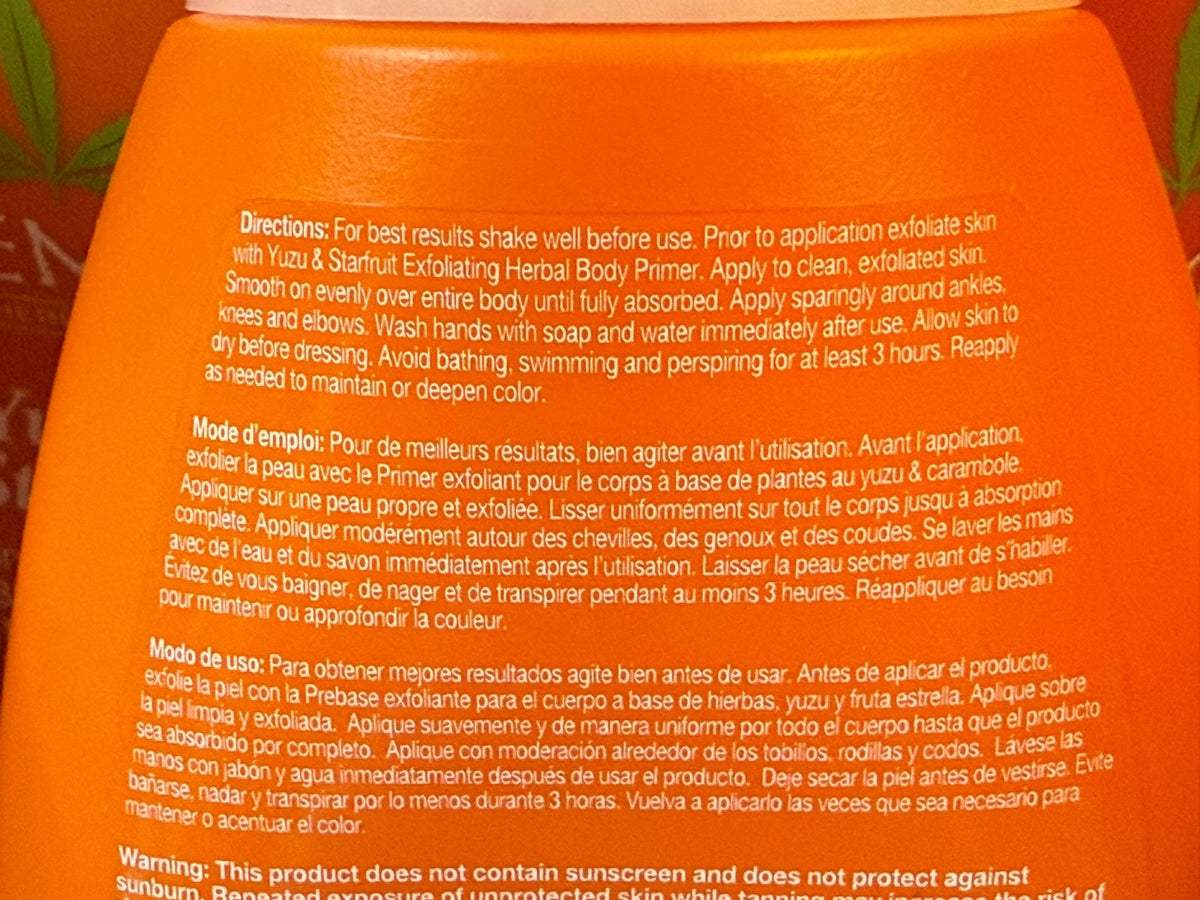 Hempz Yuzu & Starfruit Sunless Bronzing Mousse Medium Skintone - 6 Pack