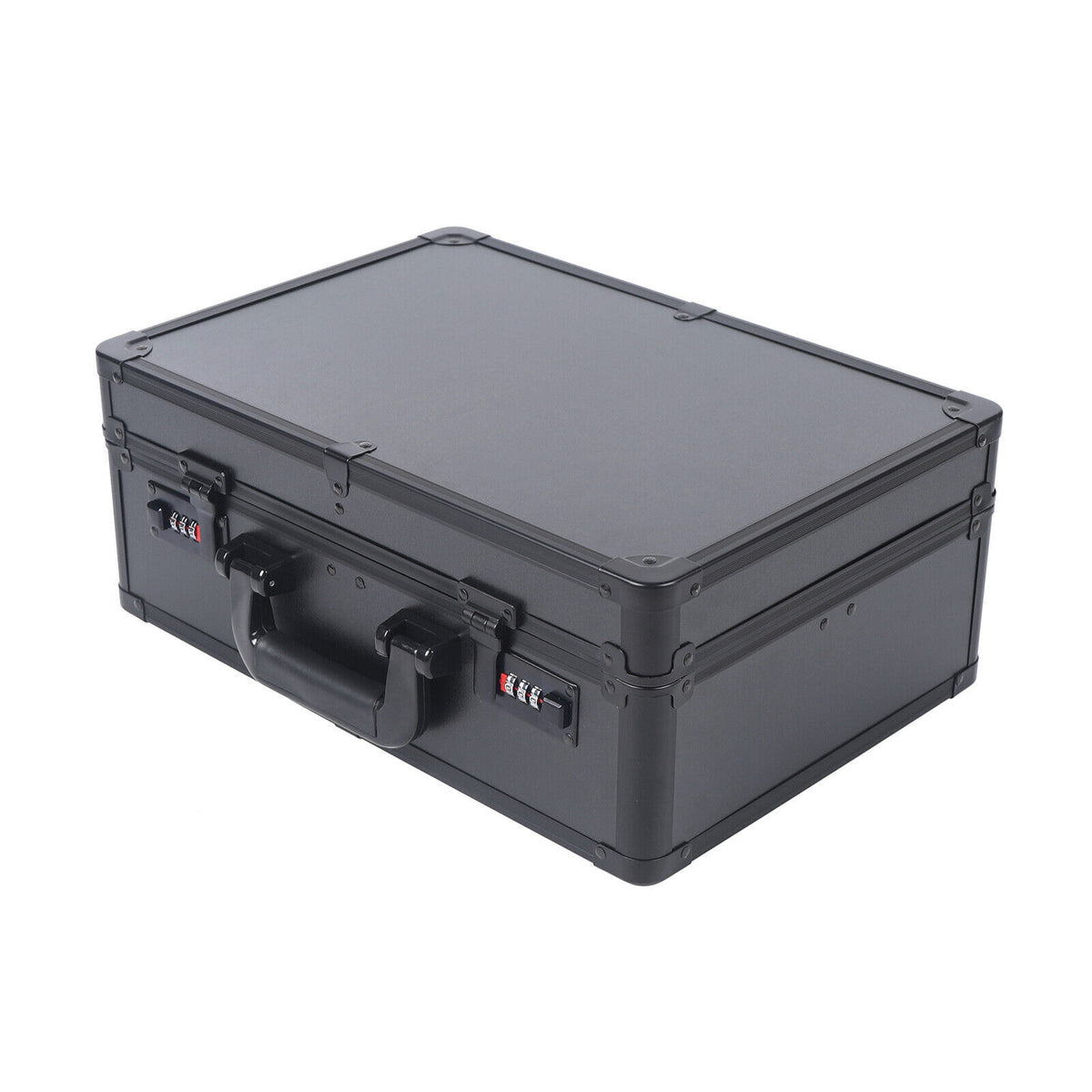 Portable Barber Styling Tool Case with Locking Compartments for Travel