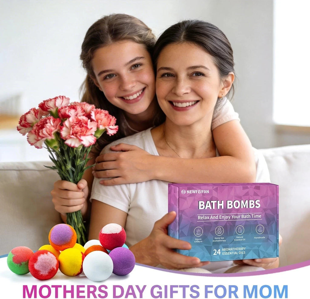 Kids Bath Bombs with Surprise Dolls - 24 Pack Safe Bubble Bath Set