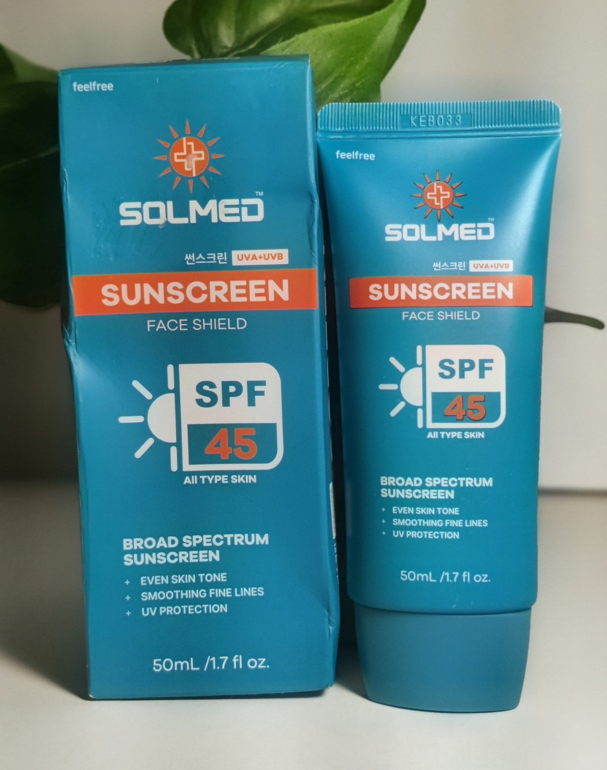 Face Shield Sunscreen SPF 45 Broad Spectrum Face Cream 1.7 fl oz - All Skin Types