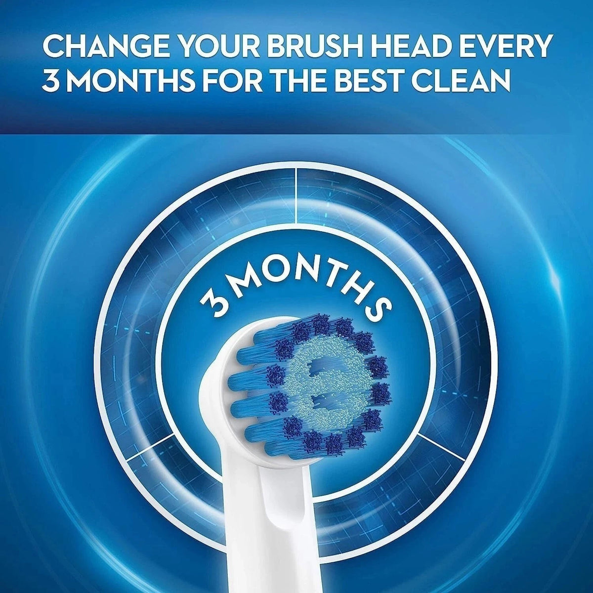 Oral-B Sensitive Gum Care Replacement Brush Heads - Bacterial Protection, 5 Pack