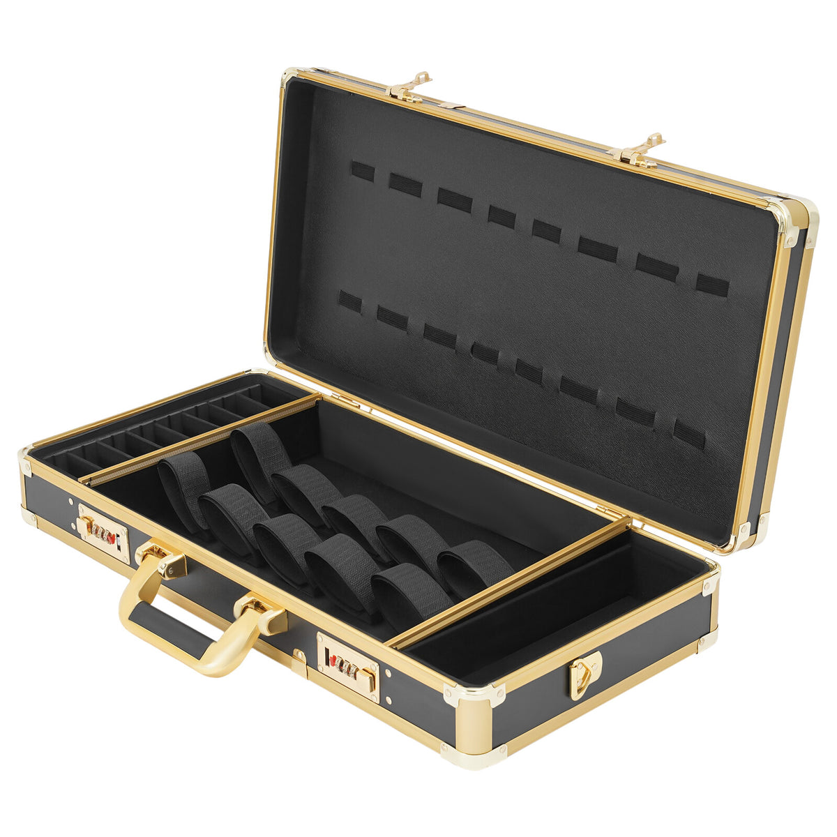 Large Portable Barber Travel Suitcase Organizer Case for Hair Trimmers