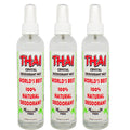 Natural Deodorant Spray 8 oz Pack of 3 - Mineral Salt Odor Protection