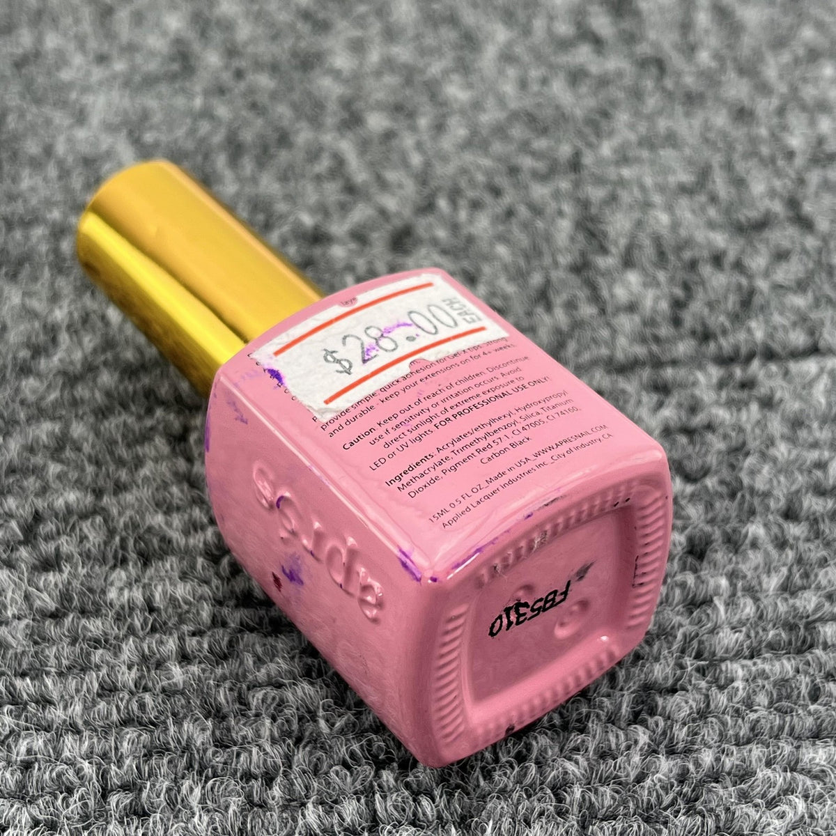 Apres Extend Gel Bottle 15ml - Soak Off Soft Nail Gel Adhesive