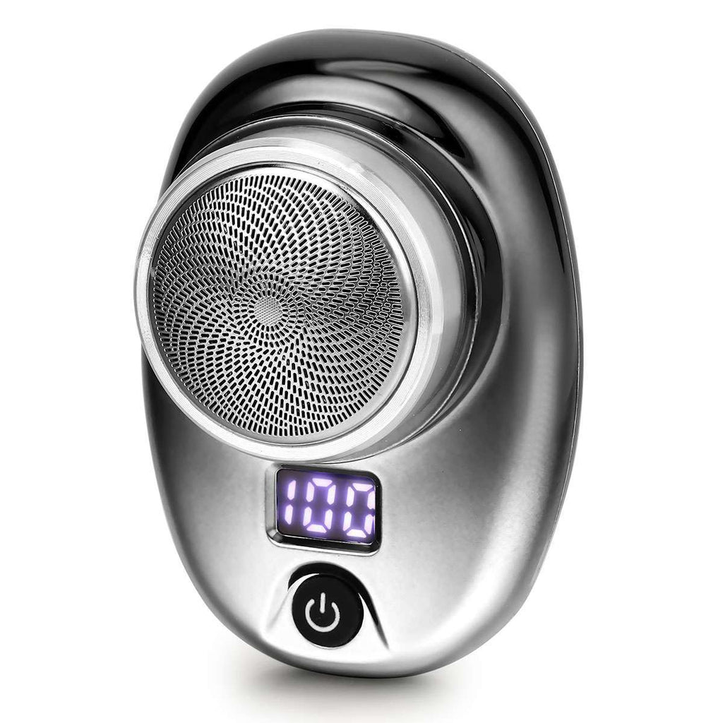 Mini Portable Electric Razor for Men USB Rechargeable Shaver Travel & Home Use