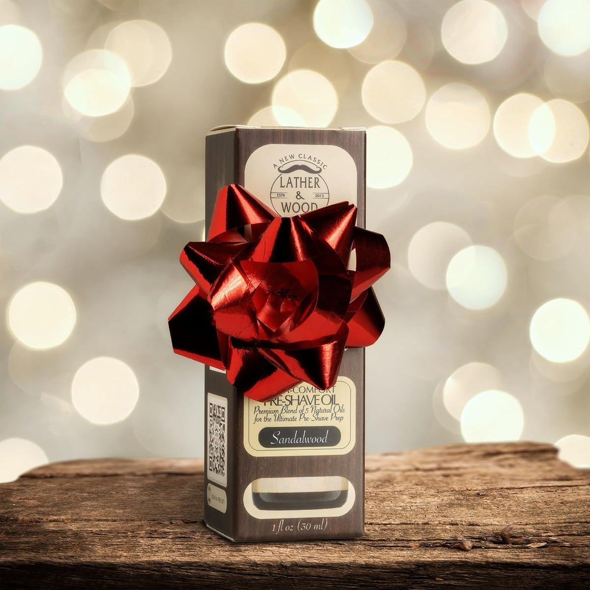 Pre-Shave Oil with Sandalwood for Smooth Irritation-Free Shaving - 1 Oz