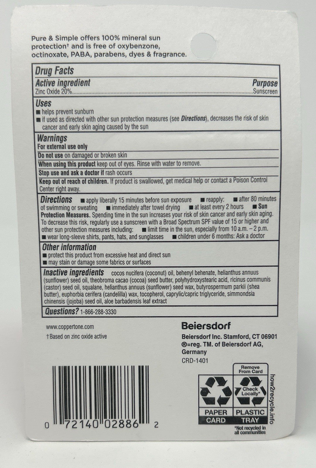 Baby SPF 50 Mineral Sunscreen Stick - Hypoallergenic & Water-Resistant