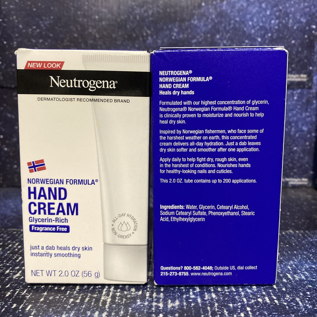 Neutrogena Norwegian Formula Hand Cream Glycerin Rich 2 Pack - 2oz Each