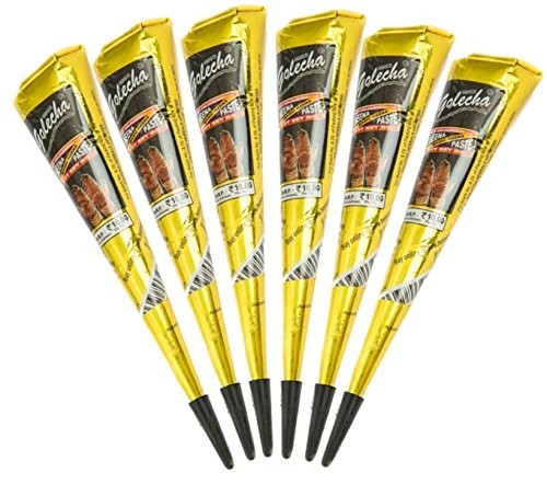 Mehendi Henna Cone - Temporary Body Art for Hands & Feet (Natural Herbal, 100% Safe)