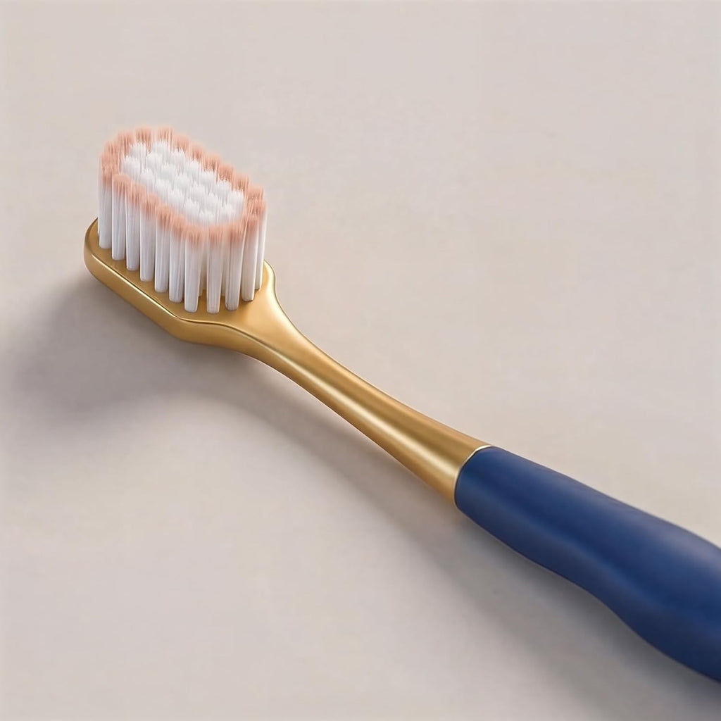 Adult Wide Head Soft Toothbrush Set - Gentle Cleaning for Sensitive Gums