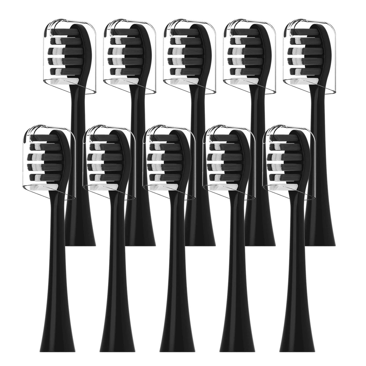 Electric Toothbrush Replacement Heads - Compatible with Gleem - 10 Pack