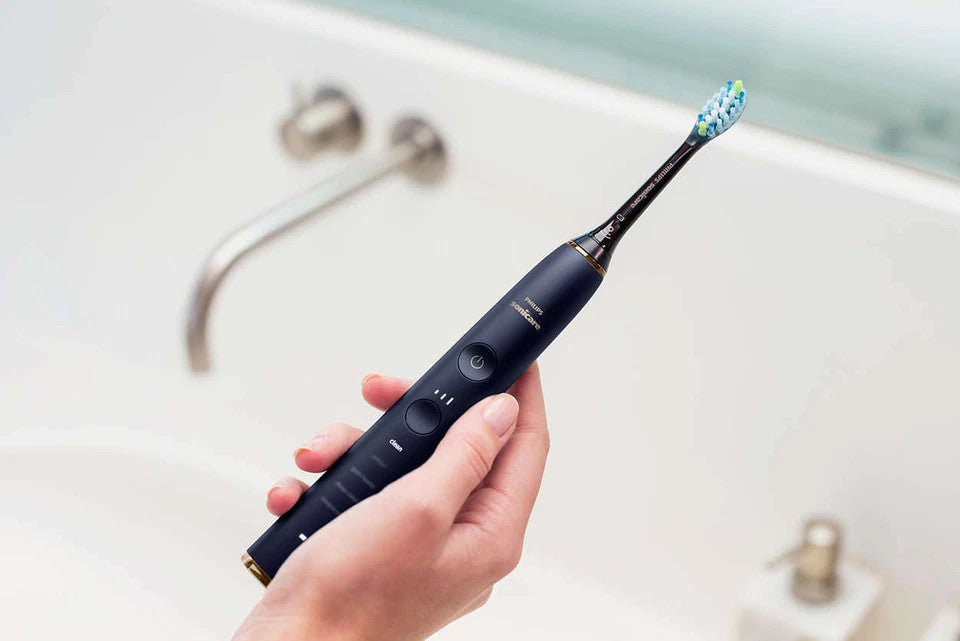 Electric Toothbrush Philips Sonicare DiamondClean Smart 9700 Blue Handle