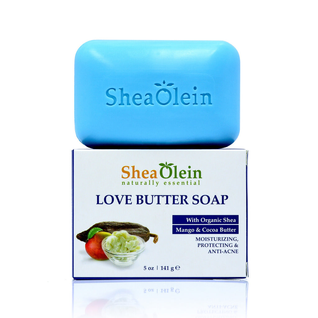 Assorted Shea Oil & Herbal Bar Soaps - Natural Moisturizing Skincare Set