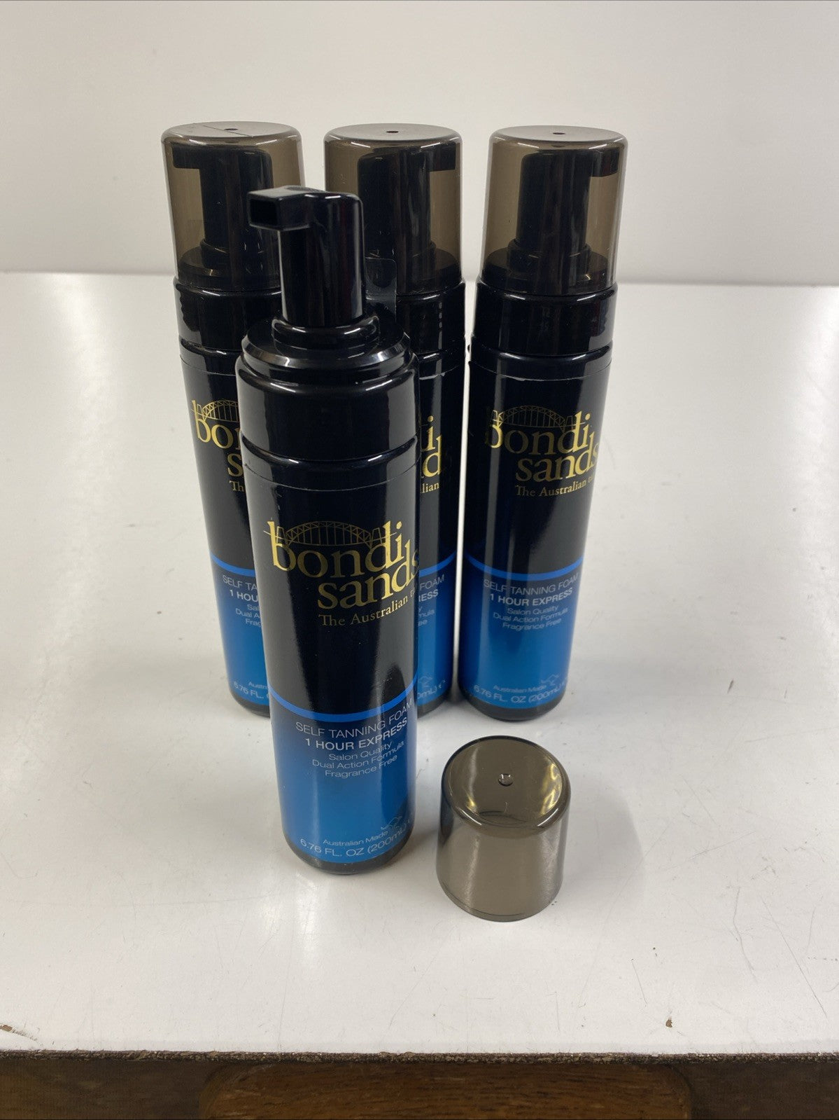 4-Pack Self Tanning Foam 1 Hour Express - Bondi Sands 6.76 Fl Oz