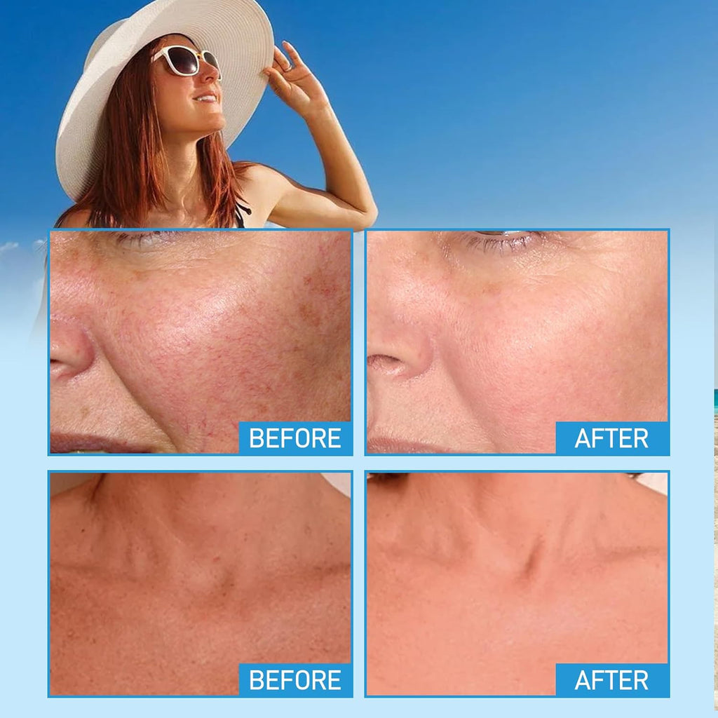 Tinted Sunscreen for Face SPF 50+ Hydrating UV Protection No White Cast