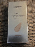 3-in-1 SPF 50 Anti-Wrinkle Sunscreen Foundation Stick Light Skin
