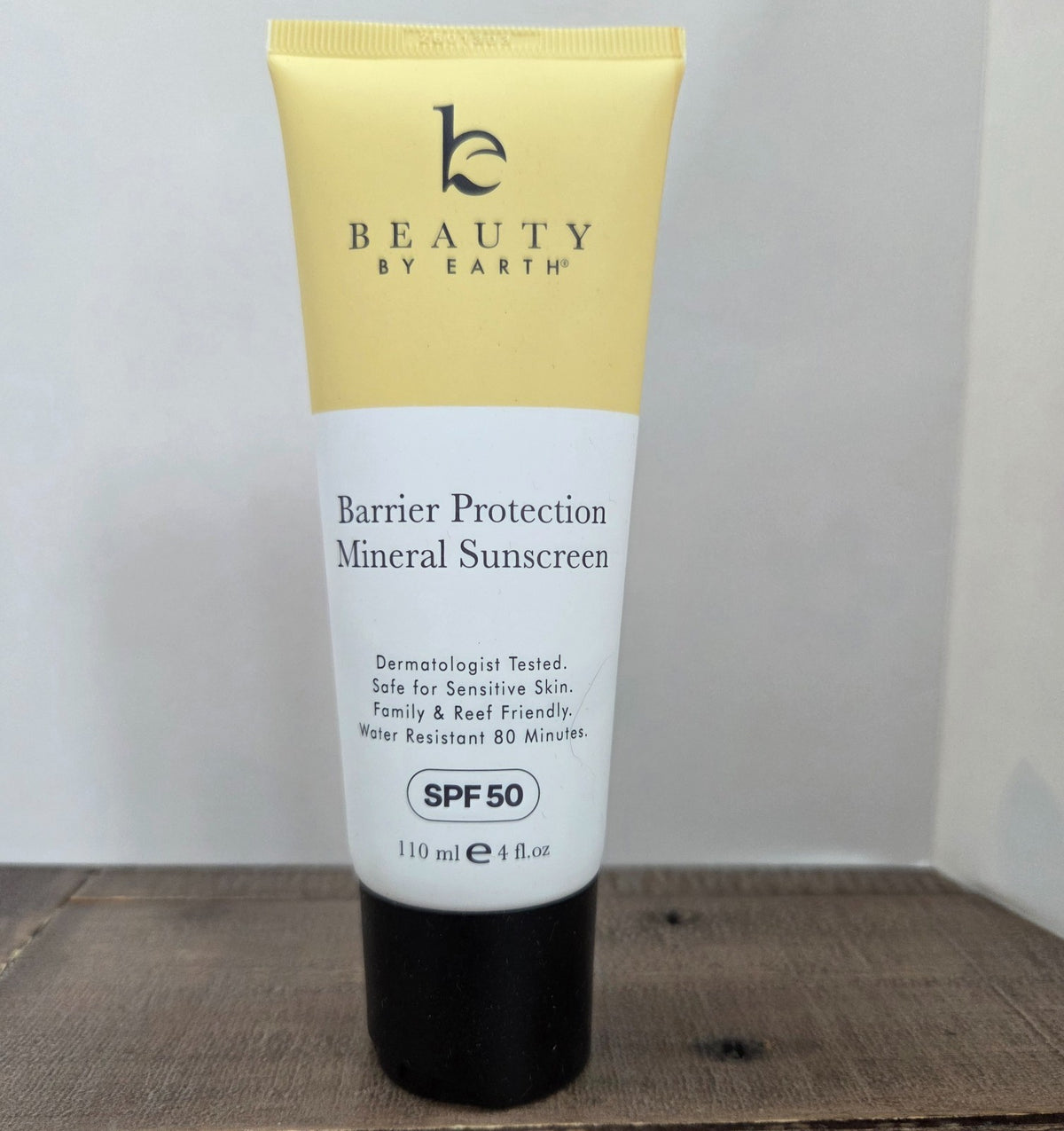 Mineral Sunscreen SPF 50 Zinc Oxide Reef Safe Cream 4 oz - Broad Spectrum UV Protection