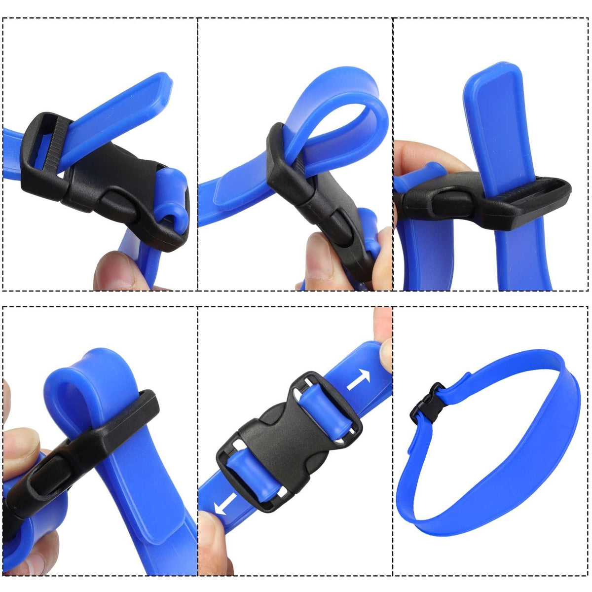 Neckline Shaving Template for Self Haircut Adjustable Hairline Guide
