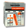 L'Oréal Men Expert Hydra Energetic Travel Shave Foam Kit - 3 Pieces
