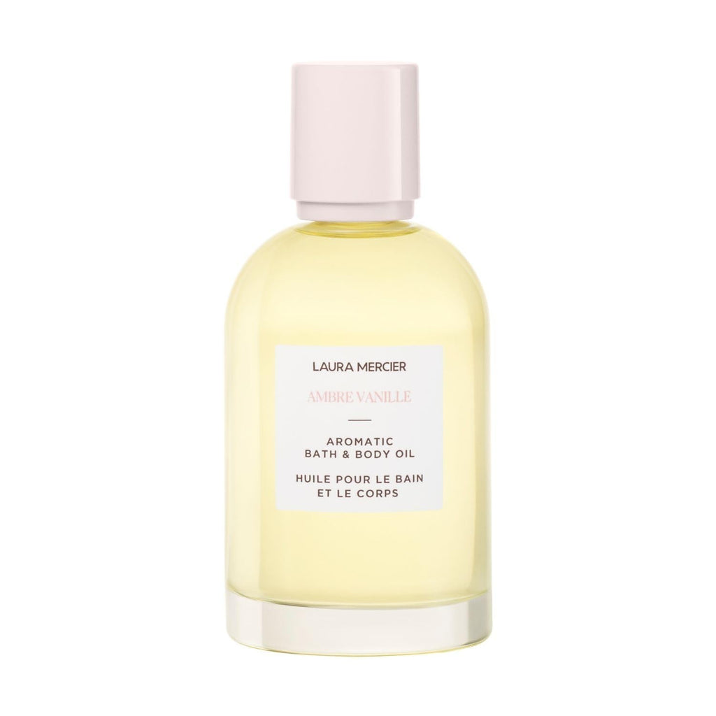 Aromatic Bath & Body Oil - Nourishing Vanilla Amber Scent - 3.3 Oz