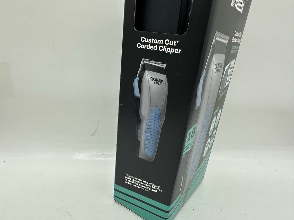 Men's Hair Clipper Kit - Complete 18-Piece Home Grooming Set with Stainless Steel Blades