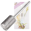 Pink & White Nail Drill Carbide Bit - 3/32 Inch Medium Grit, Durable Tungsten, Pana