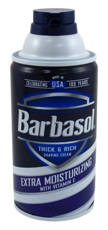Moisturizing Shaving Cream with Vitamin E - 10 Oz, Paraben & Dye Free