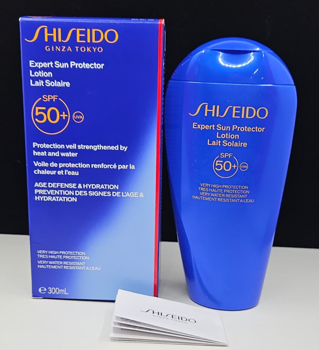 Sun Protector Lotion SPF 50+ for Face & Body - 300ml, Water-Resistant, New