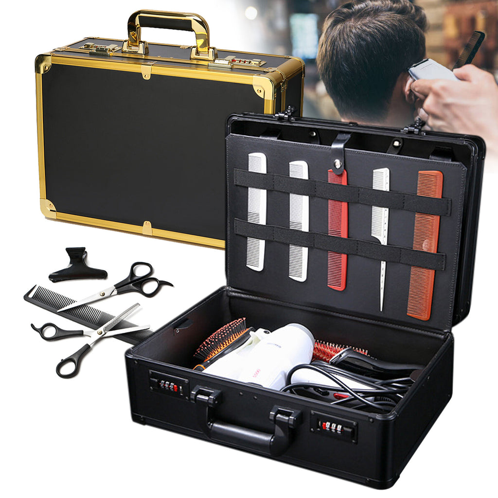 Large Portable Barber Tool Storage Case for Hairdressing Equipment