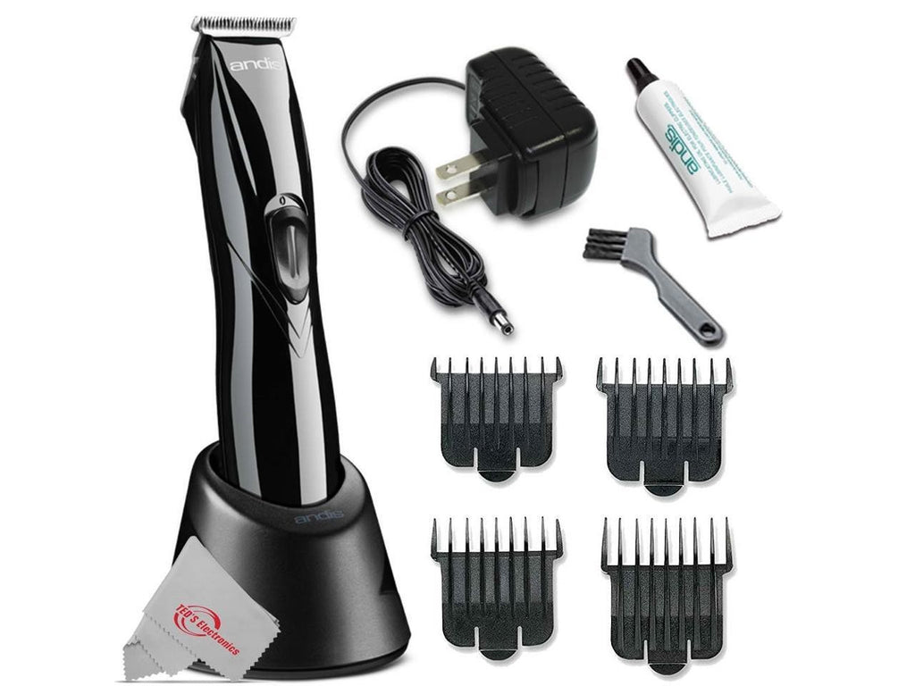 Cordless T-Blade Trimmer for Hair & Beard Grooming - Lightweight, Ergonomic, Includes Attachments
