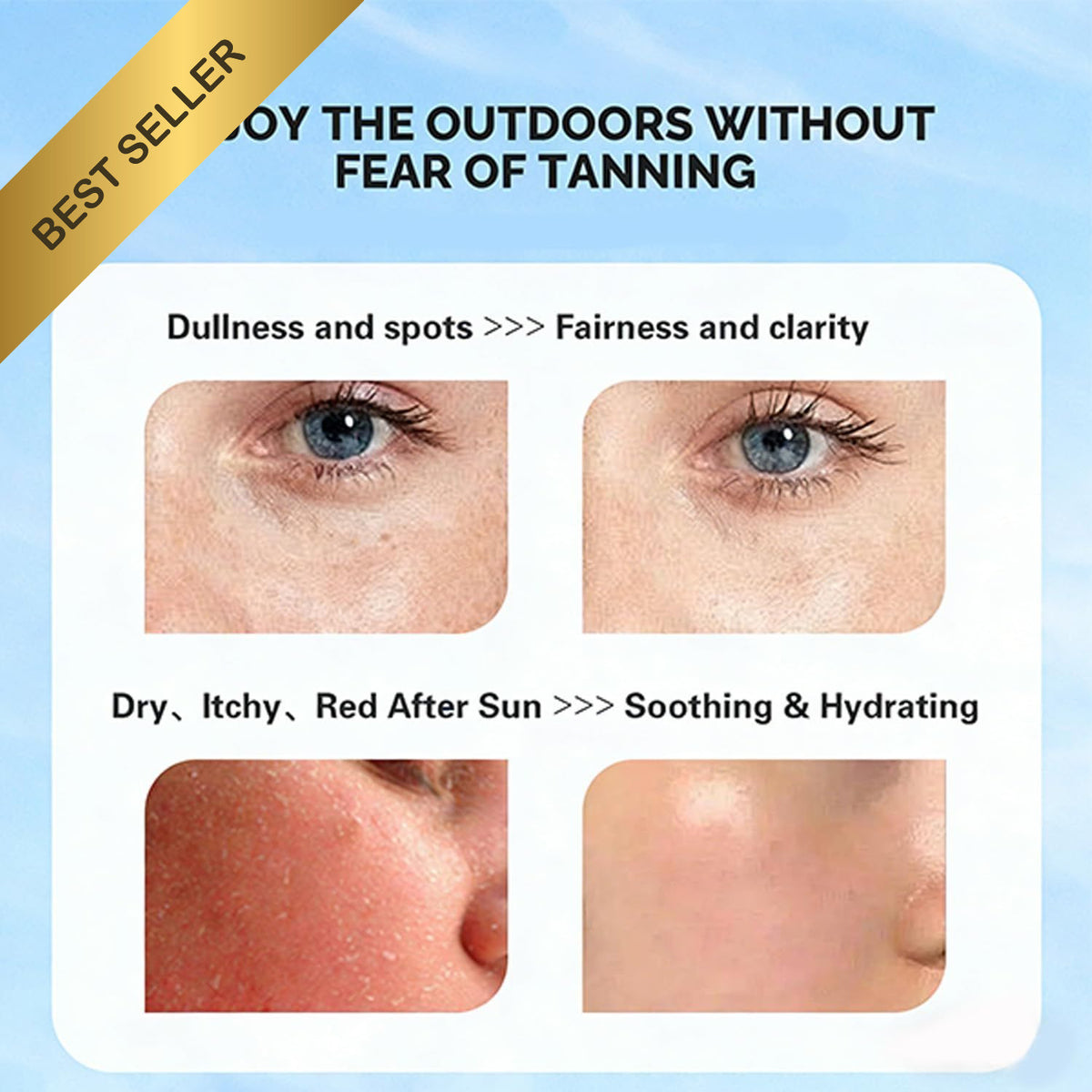Travel Size SPF 50+ Sunscreen Pack - 30 Mini Face & Body Lotion Packets