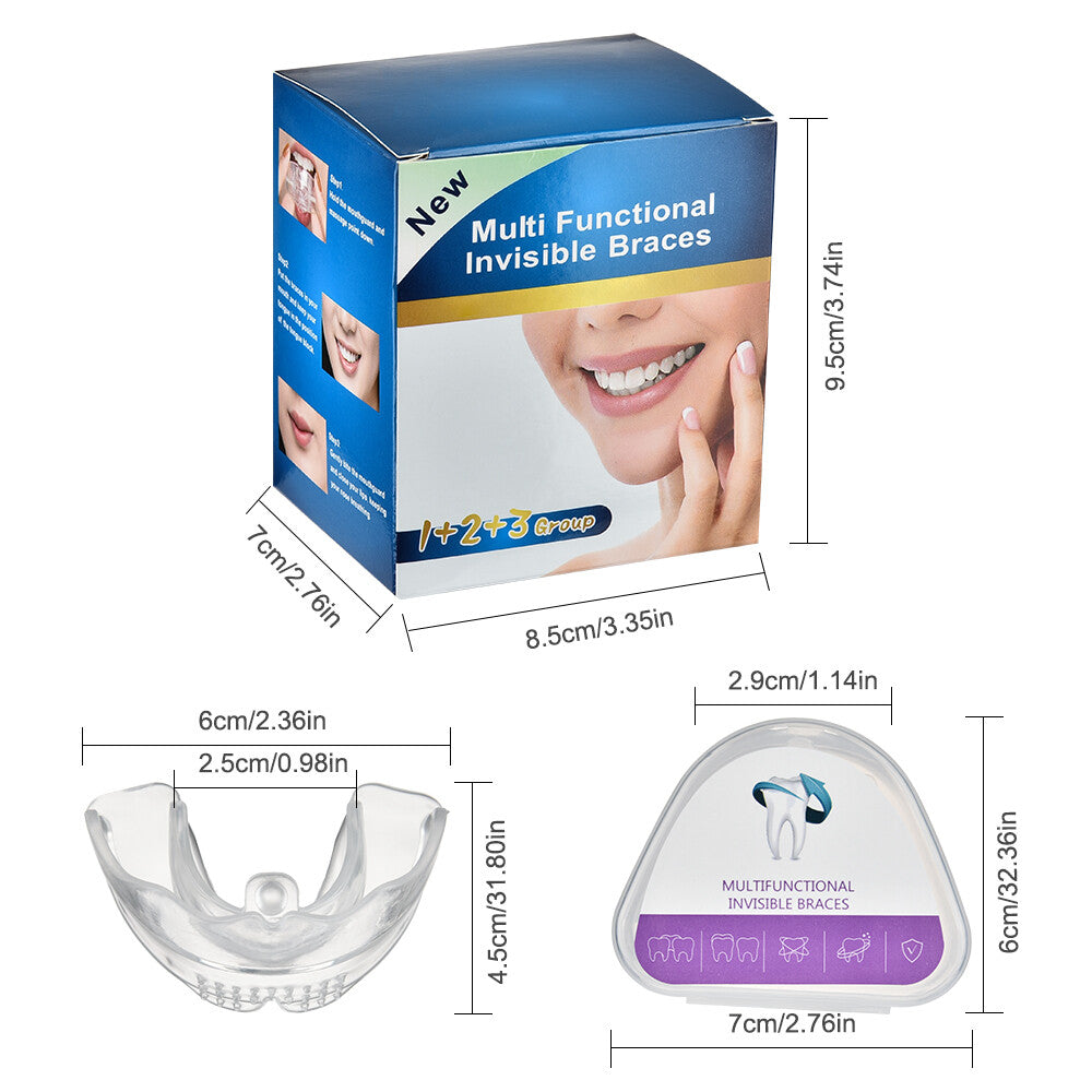 Adult Teeth Aligners Orthodontic Braces Trainer for Dental Alignment - 3 Stage