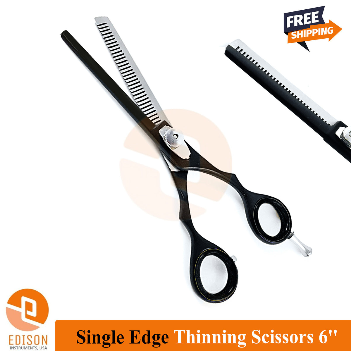 6-Inch Professional Hair Cutting & Thinning Scissors for Salon & Barber Use