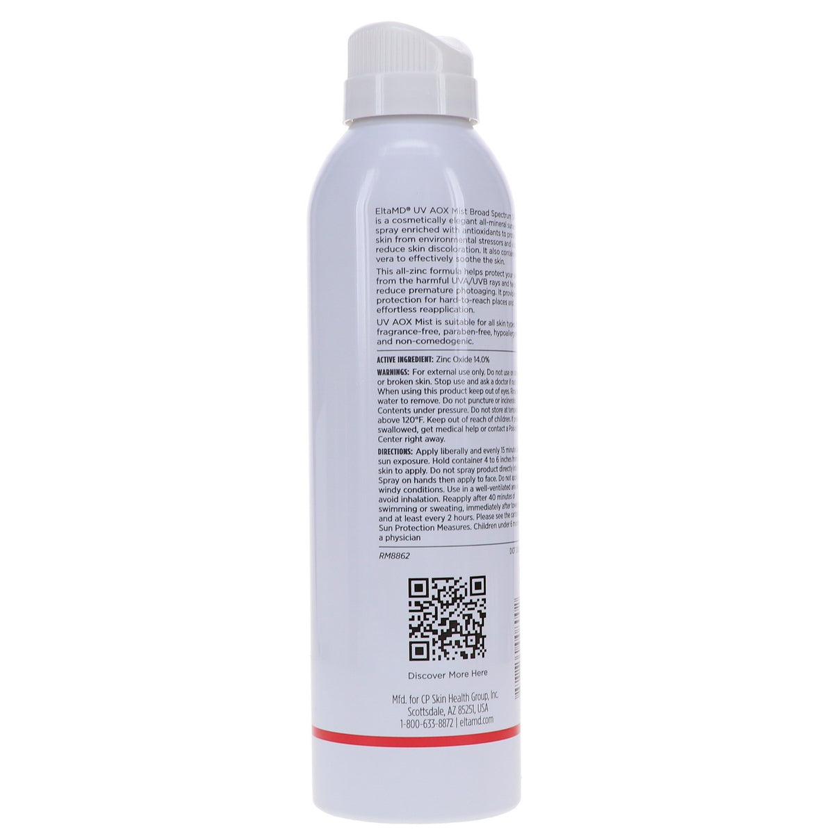 Broad Spectrum SPF 40 Sunscreen Mist for Face & Body - 5 oz