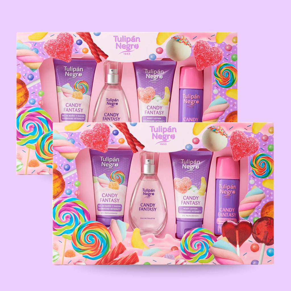 Candy Fantasy Gift Set with Shower Gel, Lotion, Cologne & Deodorant