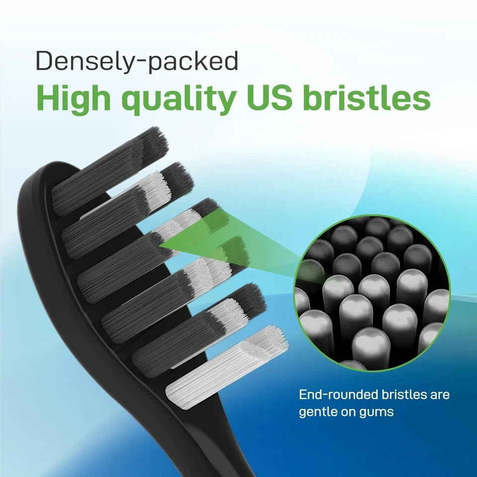 Electric Toothbrush Replacement Heads - Compatible with Gleem - 10 Pack
