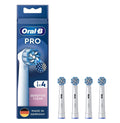 Oral-B Sensitive Clean Replacement Toothbrush Heads 4 Pack