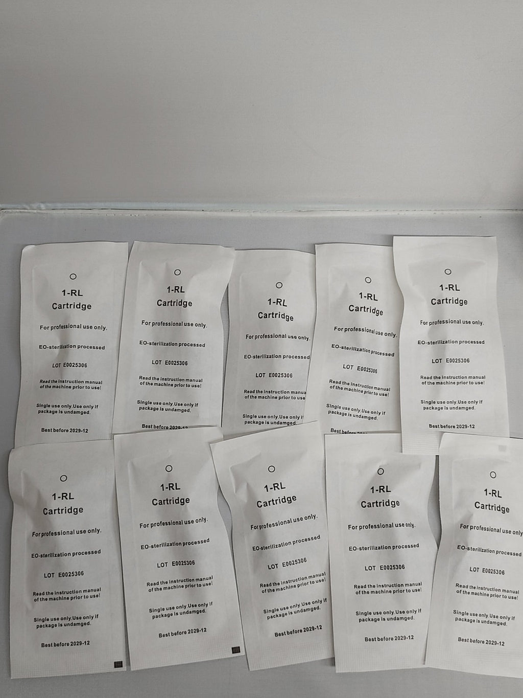 Tattoo Cartridge Needles Set 20pcs Assorted 1RL 3RL 3F 5RL 5F 7F